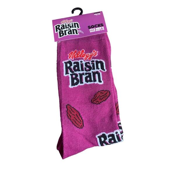 Kellogg’s Raisin Bran Novelty Socks - Picture 1 of 6